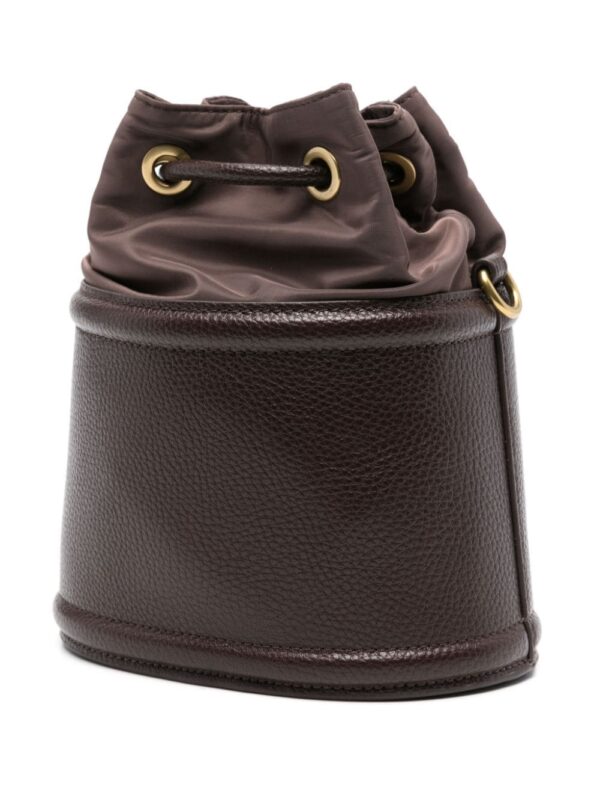 Versace Jeans Couture logo-plaque bucket bag - Image 3