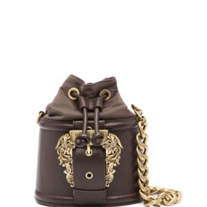 Versace Jeans Couture logo-plaque bucket bag