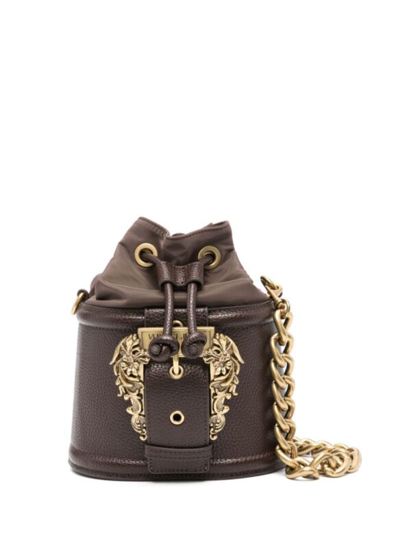Versace Jeans Couture logo-plaque bucket bag