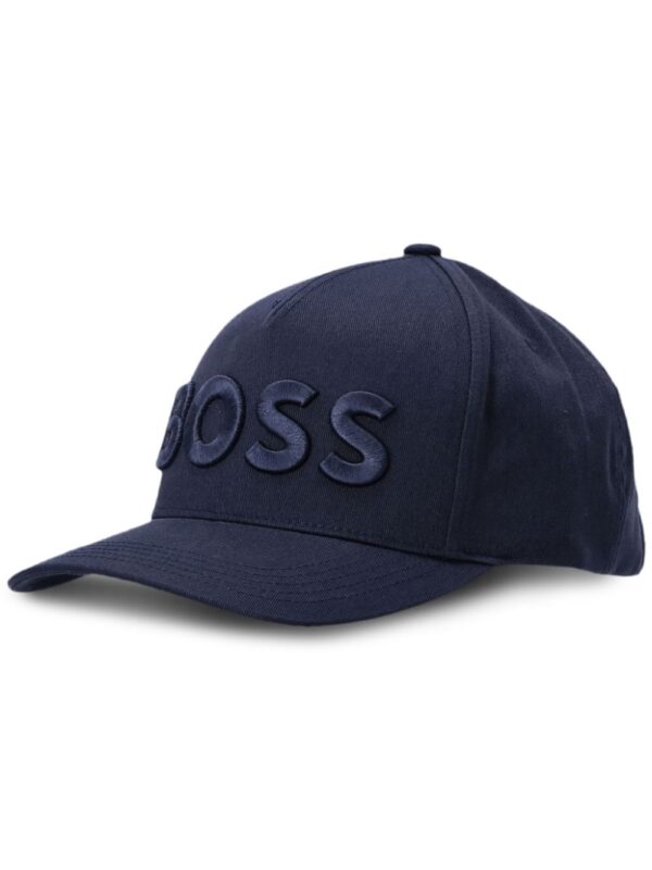 BOSS logo-embroidered cotton baseball cap
