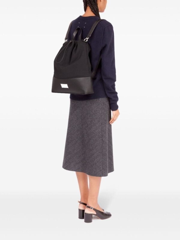 Maison Margiela daily drawstring medium backpack - Image 5