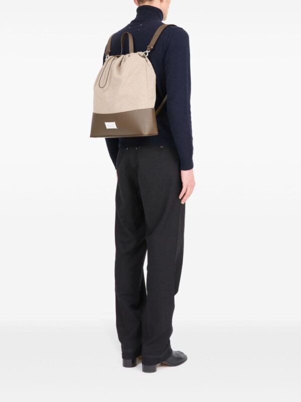 Maison Margiela daily drawstring medium backpack - Image 5
