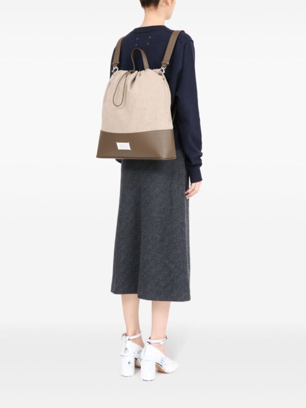 Maison Margiela daily drawstring medium backpack - Image 2