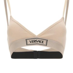 Versace Logo patch Bra