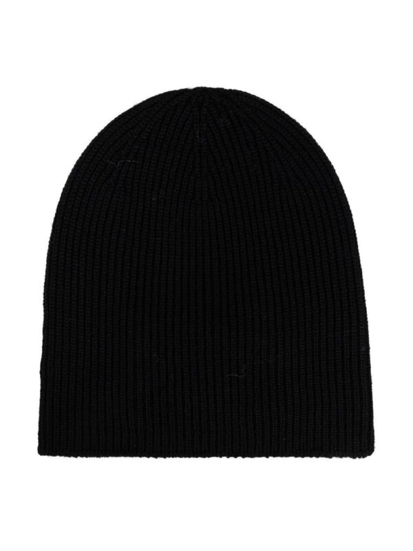 DSQUARED2 logo-appliqué wool beanie - Image 2