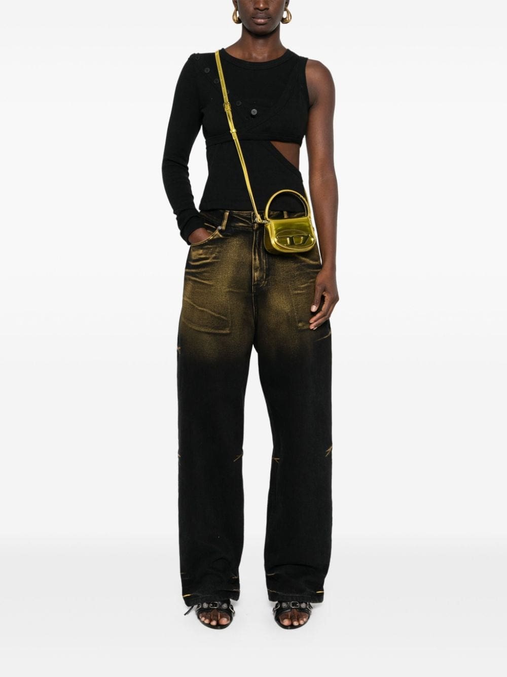 Diesel mini 1DR-XS-S-Iconic leather bag - Image 2