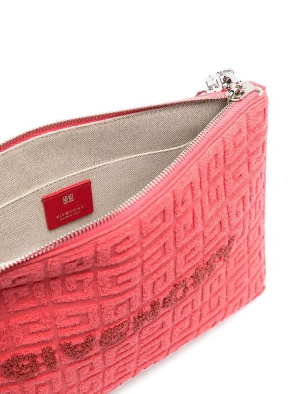 Givenchy 4G towelling-finish clutch - Image 5
