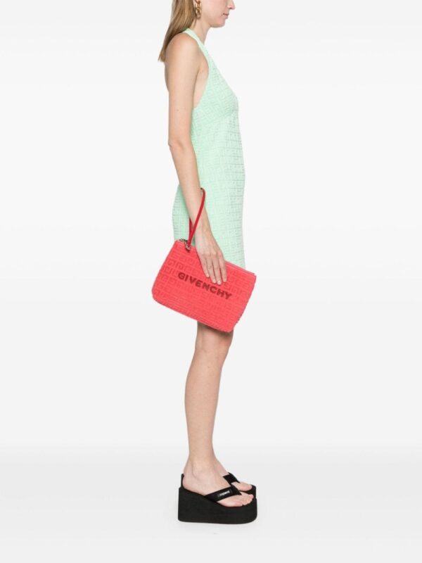Givenchy 4G towelling-finish clutch - Image 2