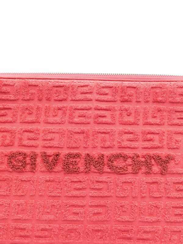 Givenchy 4G towelling-finish clutch - Image 4
