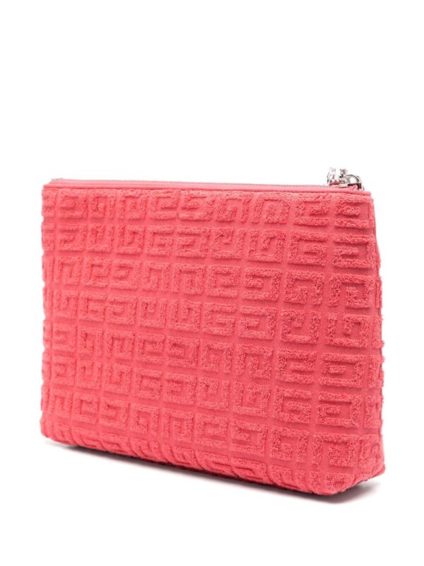 Givenchy 4G towelling-finish clutch - Image 3