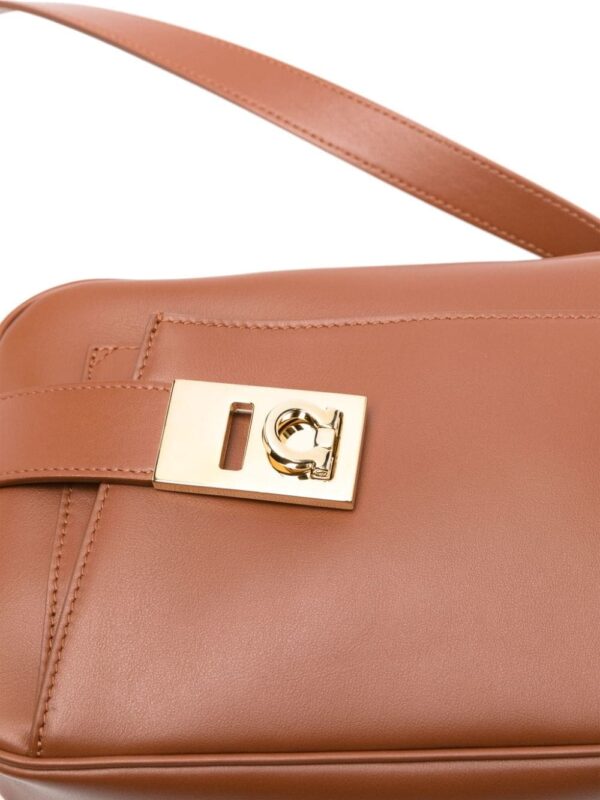 Ferragamo Gancini leather crossbody bag - Image 4