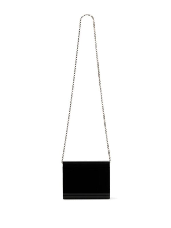 Jimmy Choo Candy logo-print clutch bag - Image 2