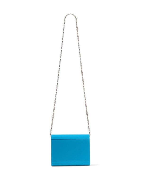 Jimmy Choo Candy logo-print clutch bag - Image 2