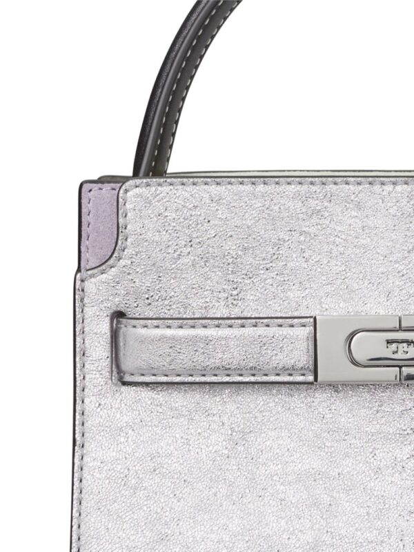 Tory Burch Lee Radziwill Petite Double leather tote bag - Image 5