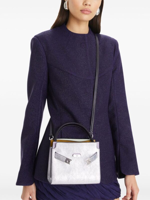 Tory Burch Lee Radziwill Petite Double leather tote bag - Image 3