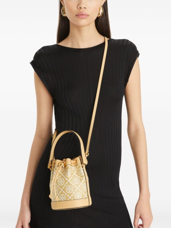 Tory Burch mini T Monogram bucket bag - Image 2