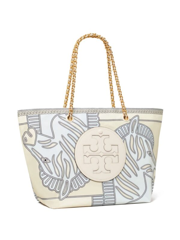 Tory Burch Ella zebra-print tote bag - Image 4