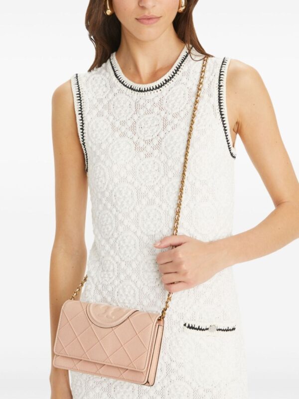 Tory Burch Fleming Soft leather chain wallet - Image 2