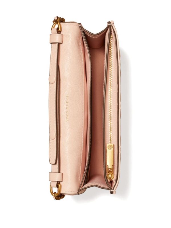 Tory Burch Fleming Soft leather chain wallet - Image 5