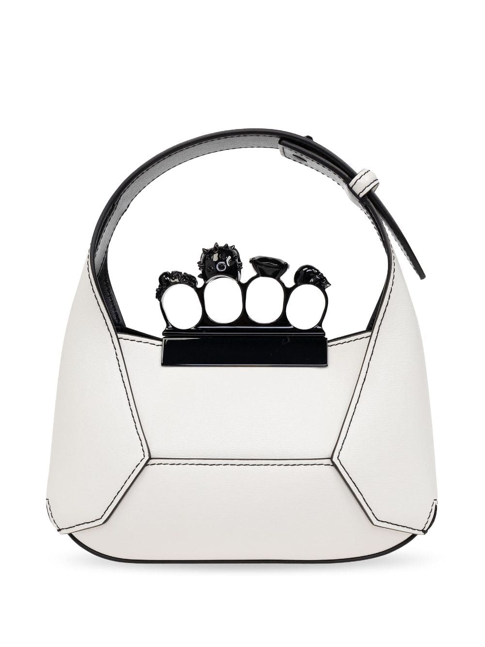 Alexander McQueen The Jeweled Hobo Mini Bag - Image 3