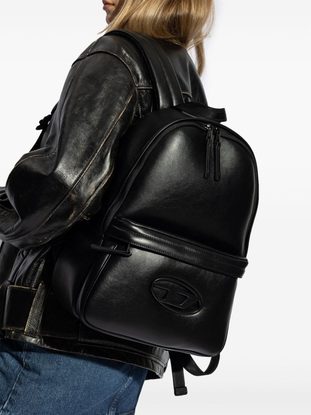 Diesel Holi-D faux-leather backpack - Image 2