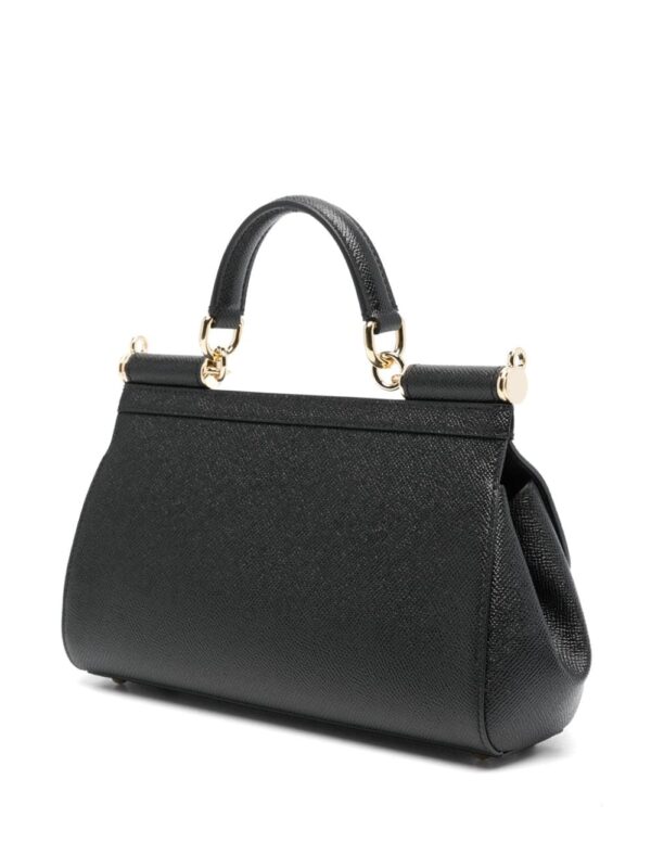 Dolce & Gabbana medium Sicily leather tote bag - Image 3