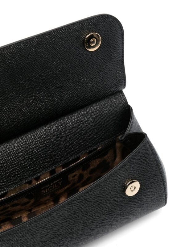 Dolce & Gabbana medium Sicily leather tote bag - Image 5