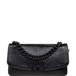 Balenciaga medium Bb leather shoulder bag