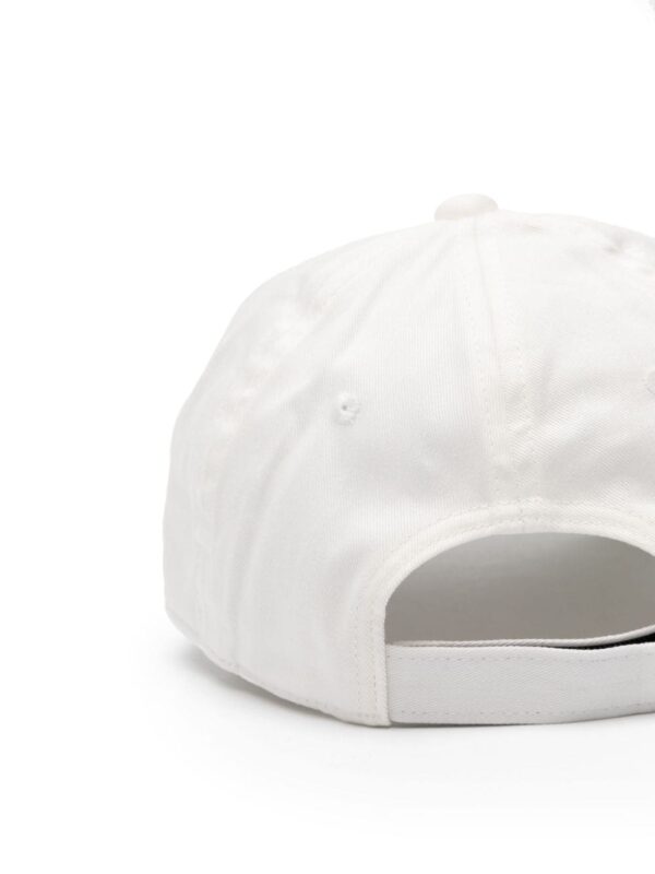 Emporio Armani embossed-logo cotton baseball cap - Image 2