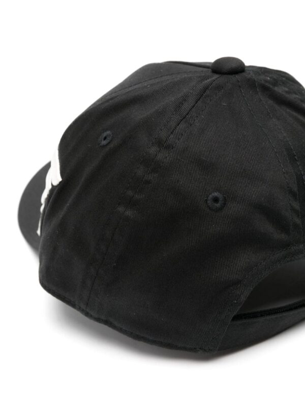 Emporio Armani embossed-logo cotton baseball cap - Image 2