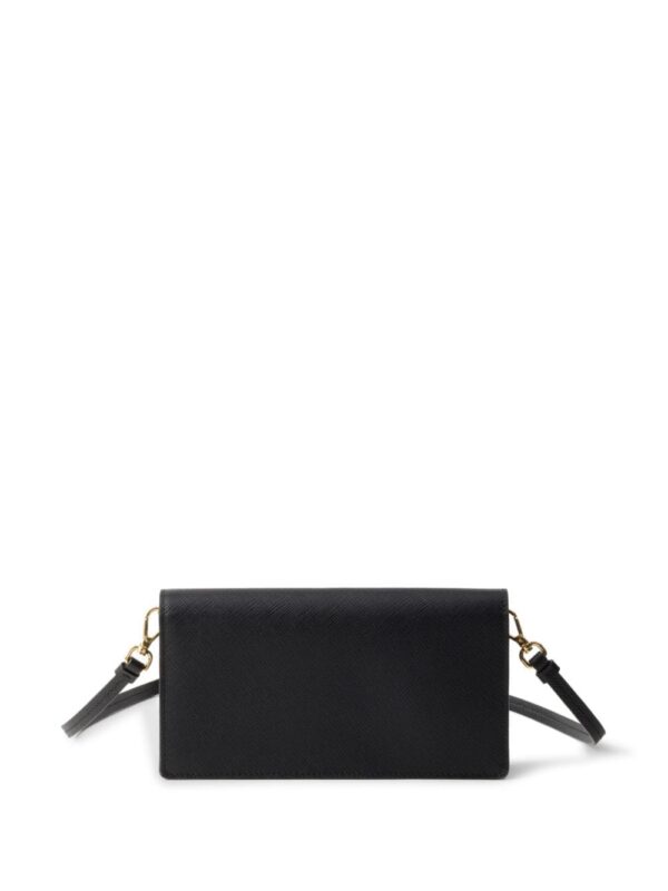 Prada triangle-logo leather mini bag - Image 2