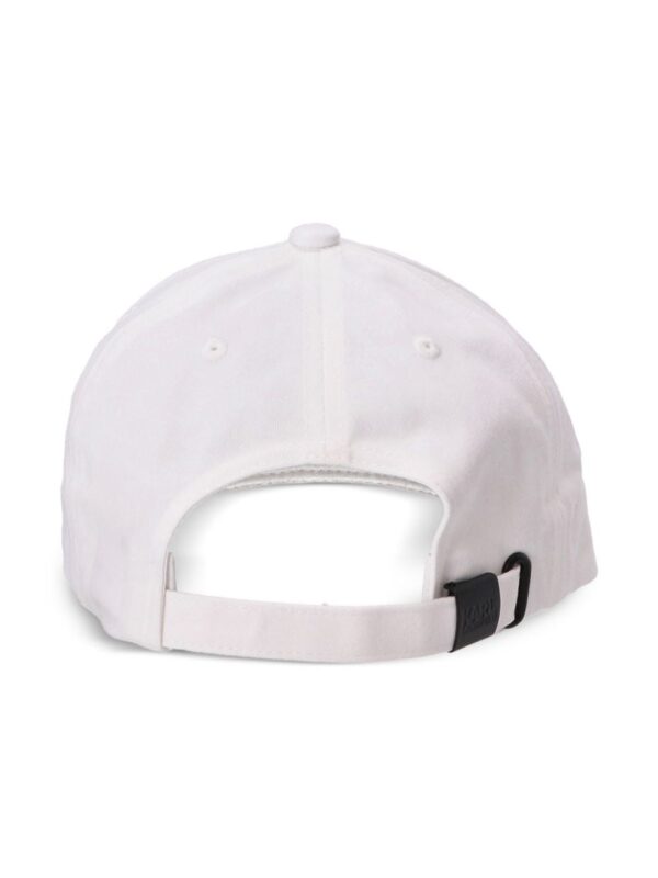 Karl Lagerfeld logo-embroidered baseball cap - Image 2
