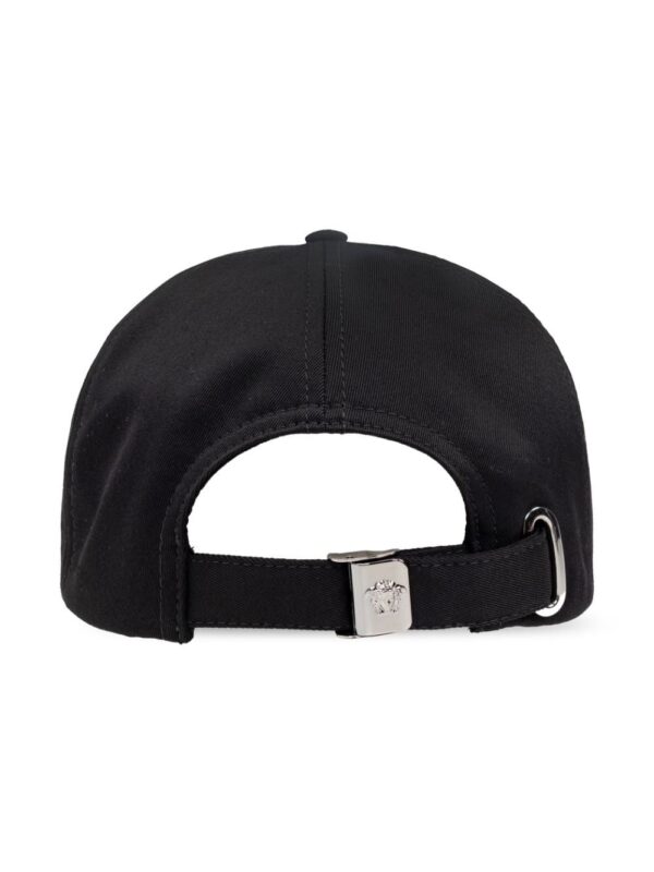 Versace logo-embroidered cotton cap - Image 2