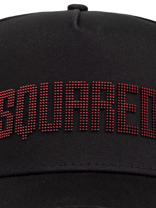 DSQUARED2 embroidered-logo cotton cap - Image 3