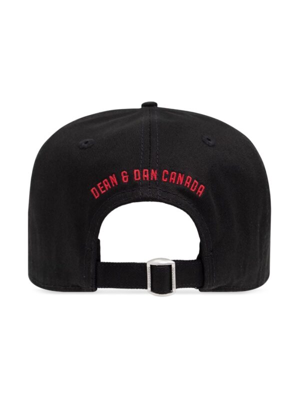 DSQUARED2 embroidered-logo cotton cap - Image 2