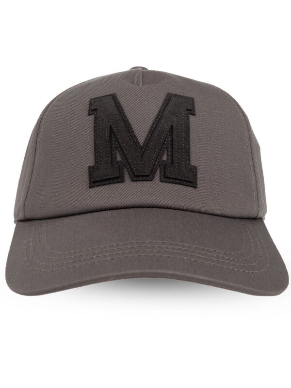 Moncler logo-appliqué cotton cap