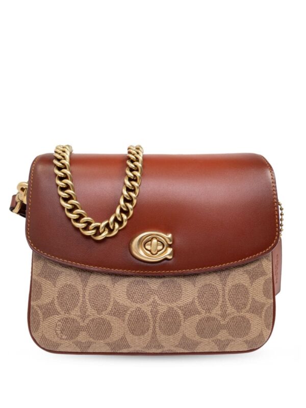 Coach Cassie 19 monogram-canvas crossbody bag
