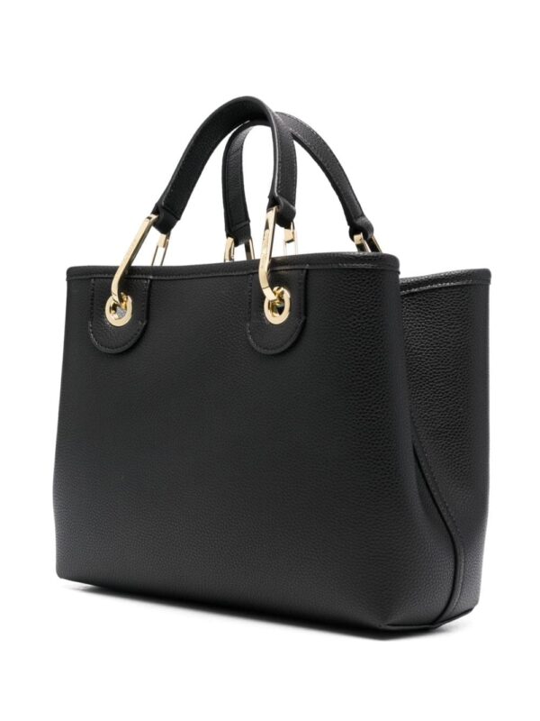 Emporio Armani logo-debossed tote bag - Image 3
