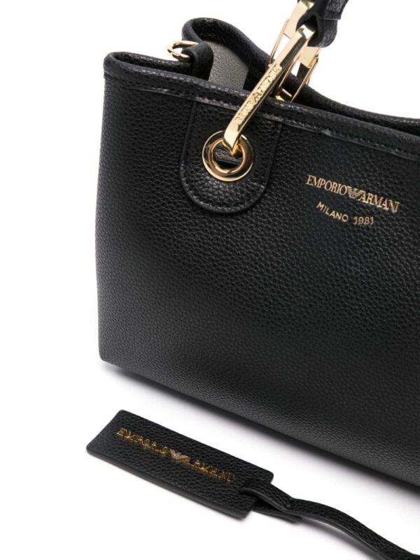Emporio Armani logo-debossed crossbody bag - Image 4