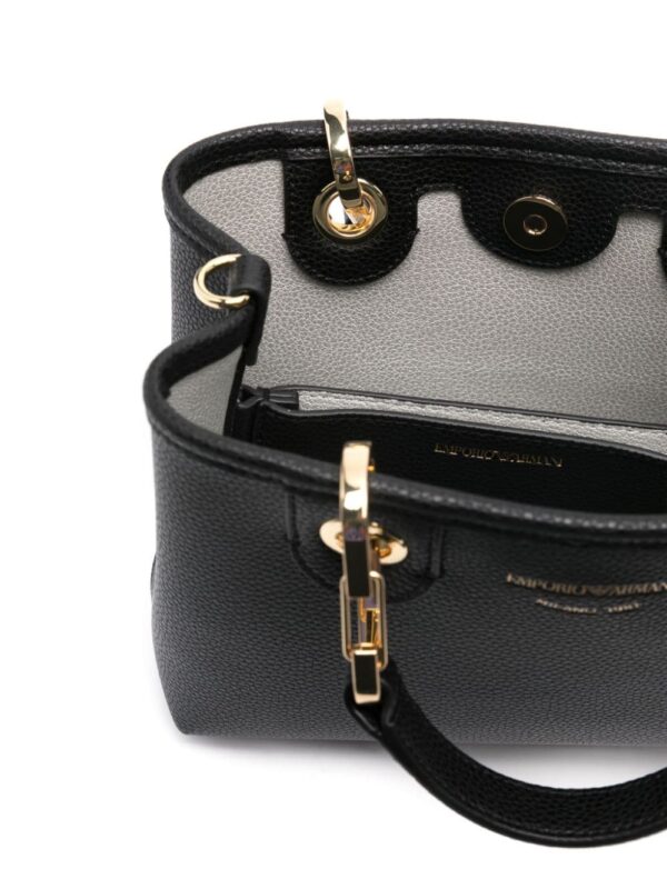 Emporio Armani logo-debossed crossbody bag - Image 5