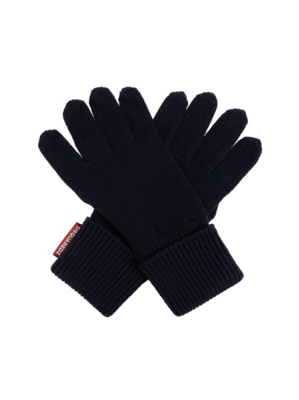 DSQUARED2 logo-tag wool beanie - Image 5