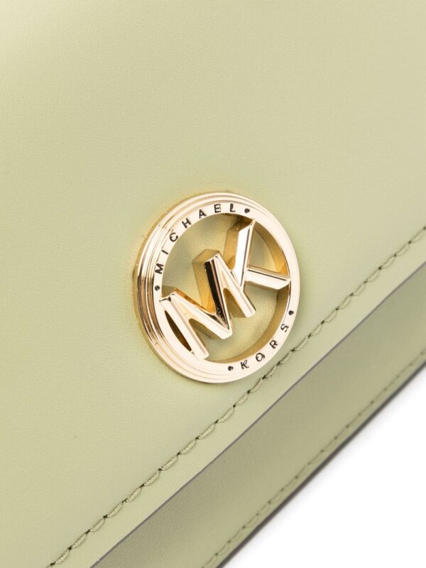 Michael Kors logo-plaque leather mini bag - Image 4