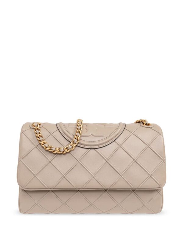 Tory Burch Fleming diamond-quilted shoulder bag