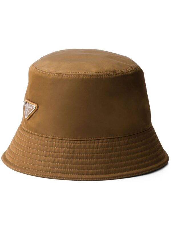 Prada round cotton bucket hat