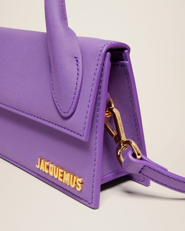 Jacquemus Le Chiquito long  Long signature handbag.      Purple - Image 6