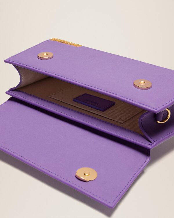 Jacquemus Le Chiquito long  Long signature handbag.      Purple - Image 5