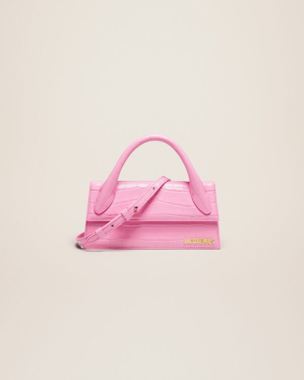 Jacquemus Le Chiquito long  Long leather handbag.