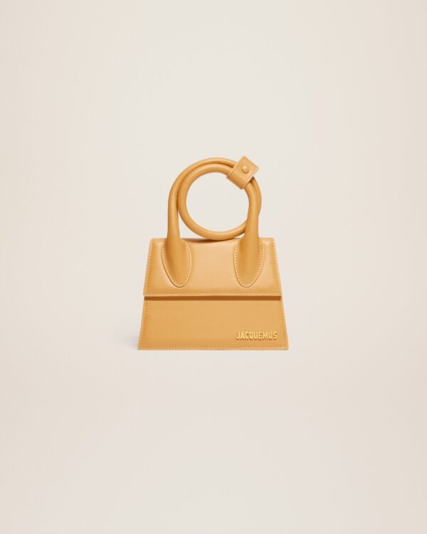 Jacquemus Le Chiquito Noeud  Coiled handbag.