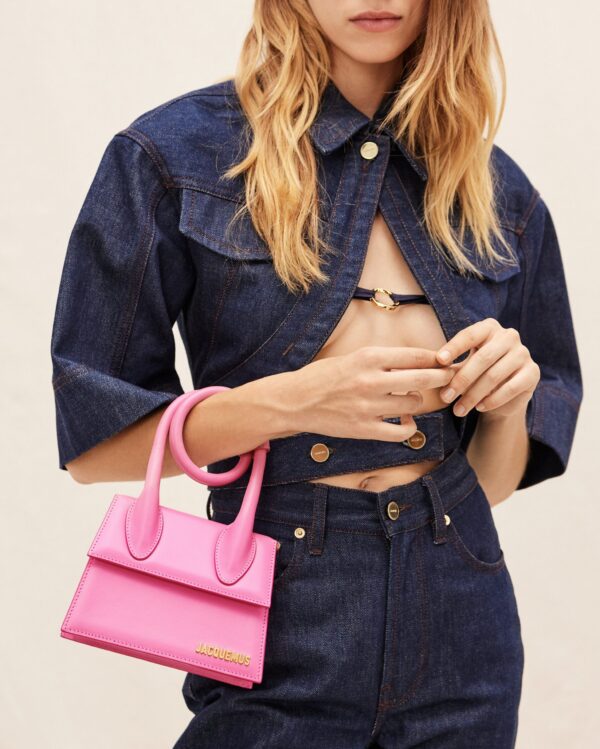 Jacquemus Le Chiquito Noeud  Coiled handbag. - Image 3