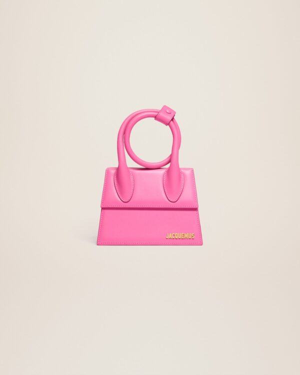 Jacquemus Le Chiquito Noeud  Coiled handbag.